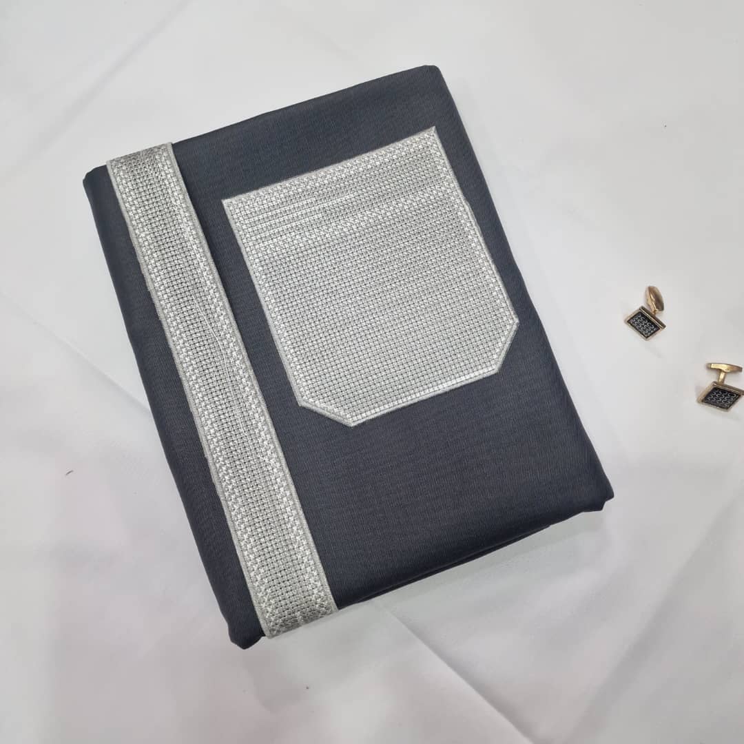 Tissus bordé 7 étoiles